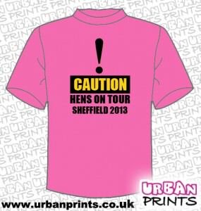 Hen Night T-Shirt Sheffield