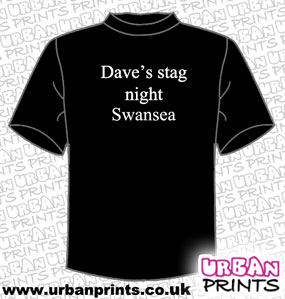 Swansea Stag Night T-shirt