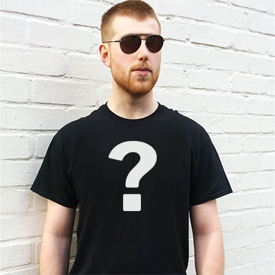 question mark t-shirt inquiry