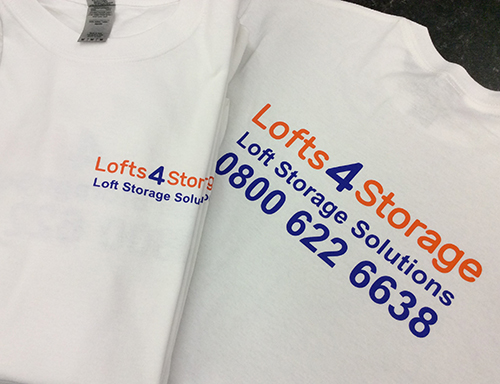 Lofts 4 Storage Custom T-Shirt Workwear