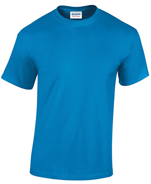 Sapphire Blue Gildan Heavy Cotton T-Shirt