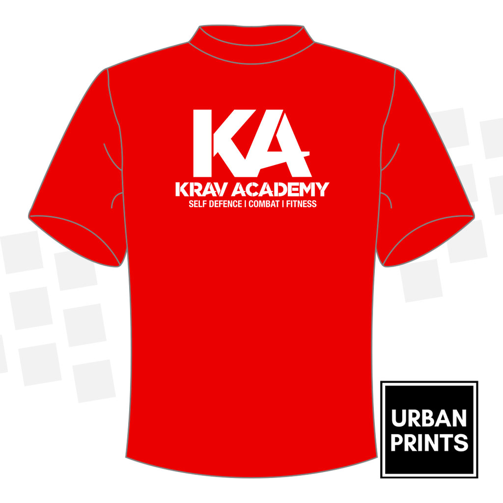 Krav Academy Kids Red Cool Fit T-Shirt
