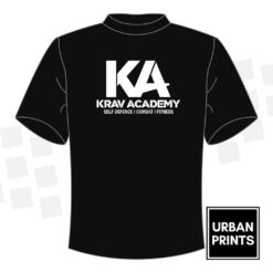 Krav Academy Cool Fit T-Shirt White Print