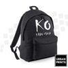 Kravology Black and White Backpack