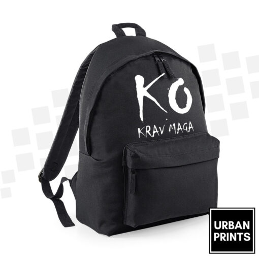 Kravology Black and White Backpack