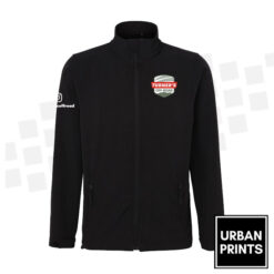 Turners off road black softshell jacket