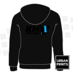 Krav Maga West blue low profile hoodie