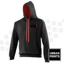 Krav Maga West red low profile hoodie