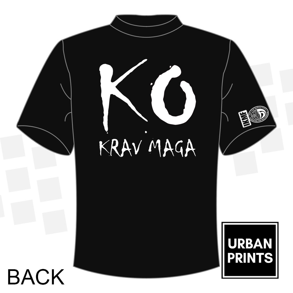 Kravology black and white cool fit t-shirt
