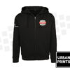 Turners Off Road black zip up hoodie