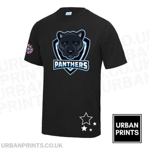 Panthers Cool Tee Black