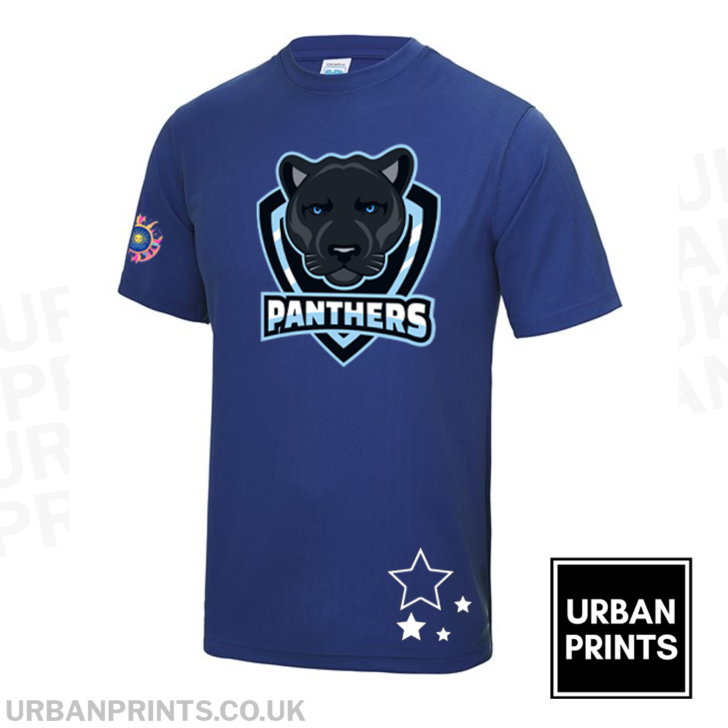 Panthers Cool Tee Royal Blue