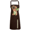 Brown Apron with Pocket - Jonny send nodes design
