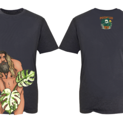 Dark Marl T-Shirt Pothead LHB and large Jonny back