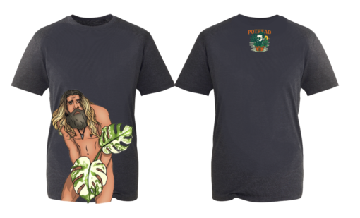 Dark Marl T-Shirt Pothead LHB and large Jonny back