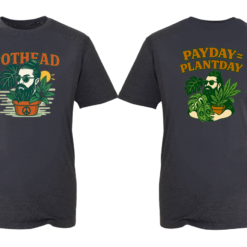 Dark Marl T-Shirt Pothead Payday PlantDay