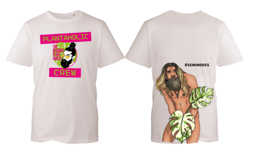 Eco Raw Plantaholic Crew T-Shirt