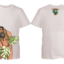 Eco Raw T-Shirt Pothead LHB and large Jonny back