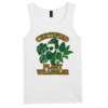 White Vest with Certified Plant Wrangler Design on Front