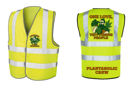 Yellow Hi-Vis with One Love Design